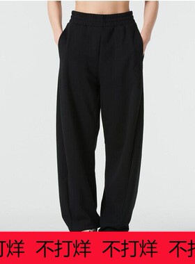 阿迪达斯女子25新款辣妹弯刀裤运动宽松休闲长裤 JZ1583 JZ1582