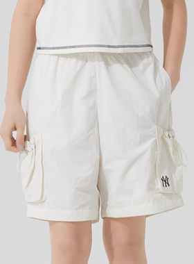 MLB短裤男女25新款N刺绣小标情侣防晒凉感防泼水运动裤3ASMB0953