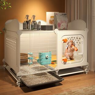 兔笼兔子专用笼子家用大号荷兰猪侏儒兔专用带厕所分离宠物兔别墅