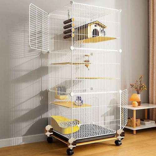 松鼠龙猫豪华笼@便宜好用