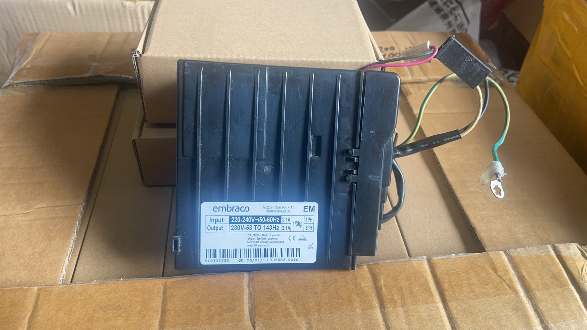 恩布拉科BCD-586WSG压缩机变频板VCC32456B5F12  C7