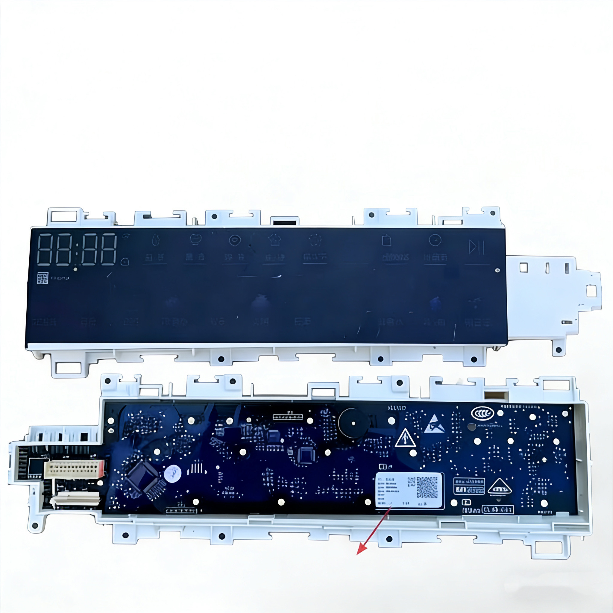 适用海尔滚筒洗衣机EG100HBDC7SU1显示板0021800321触摸面板 粉盒