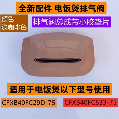 排气阀CFXB40FC29D-75浅咖啡色