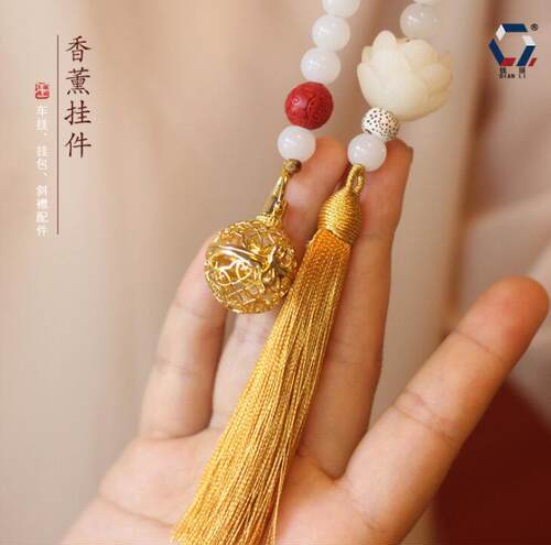 古风汉服香囊香水车挂饰香球车载吊饰旗袍古装压襟挂件腰佩配饰品