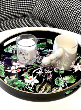 中古网红托盘茶水盘玄关托盘