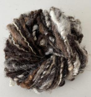 手纺线艺术创意纱线手工diy材料特色线编织棒针织布天然原始粗旷