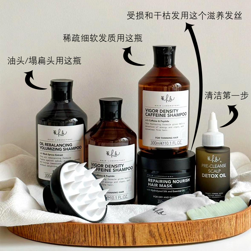 假一赔三｜英国HL黑云杉洗发水