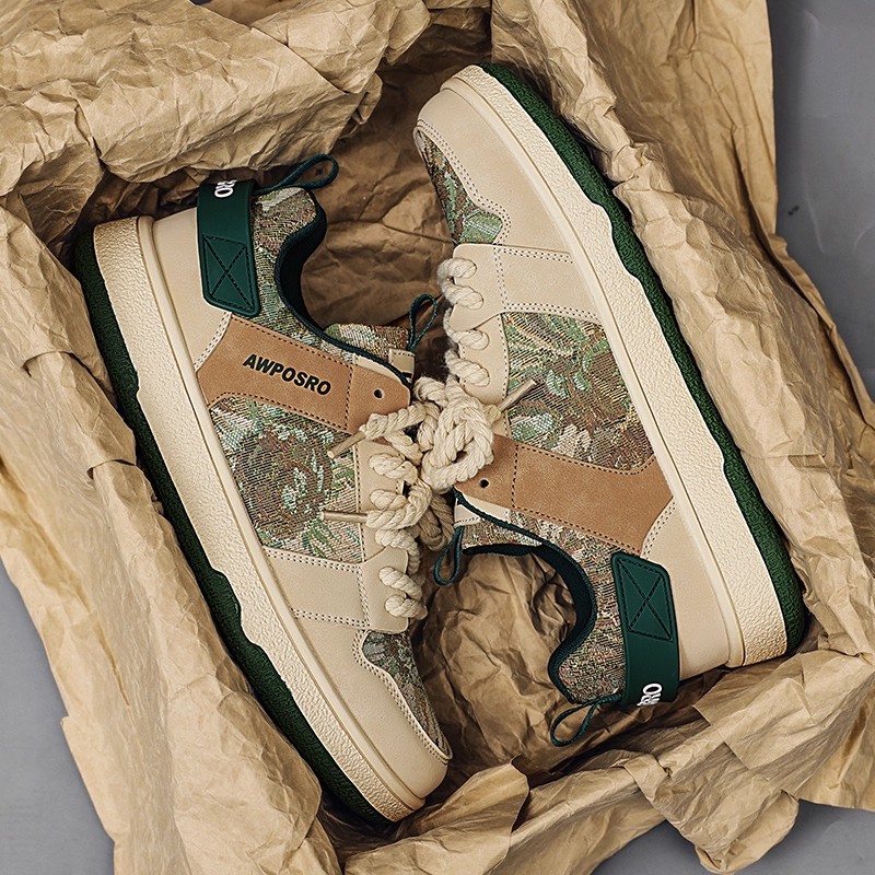 复古休闲小众设计增高运动潮鞋