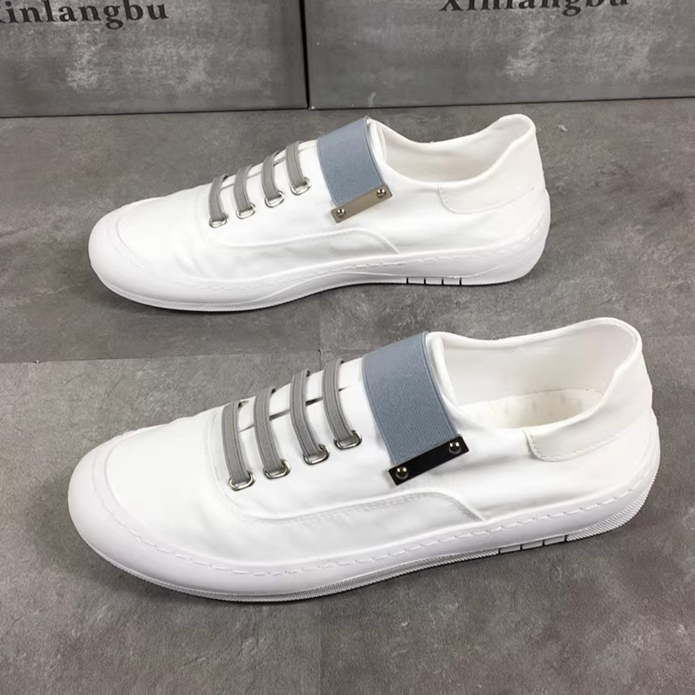 透气防臭一脚蹬懒人鞋韩版低帮