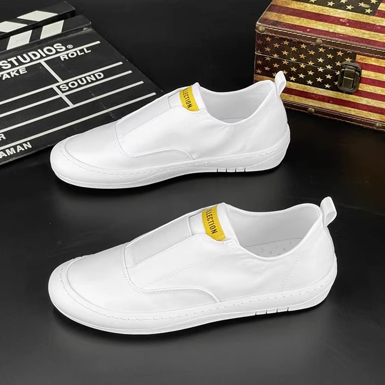 夏季新款日常百搭一脚蹬男鞋