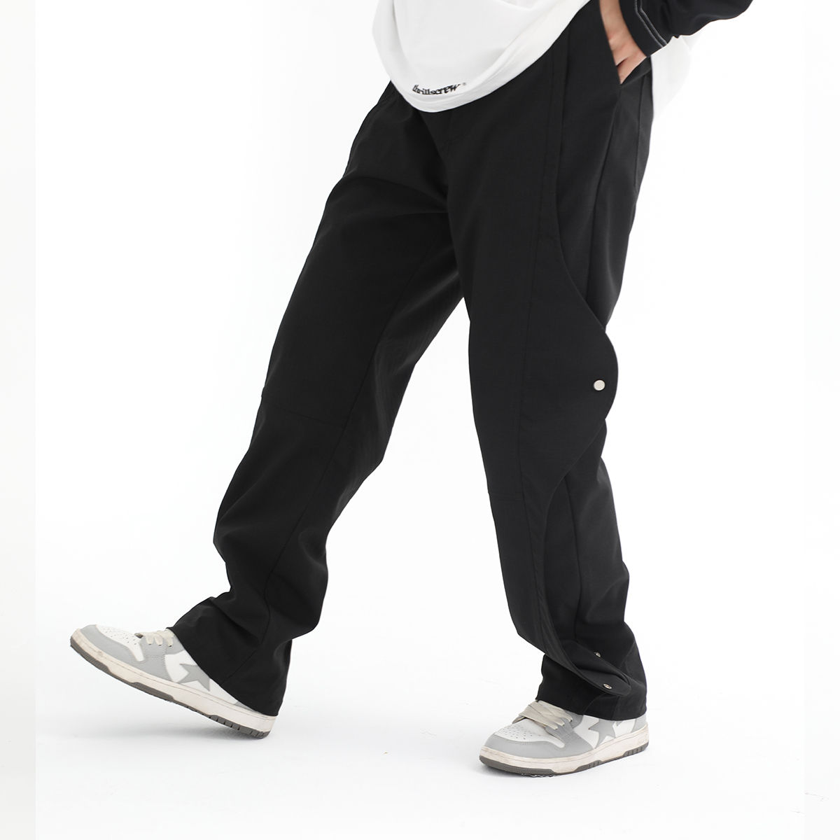 thrillscrew长裤工装裤微喇