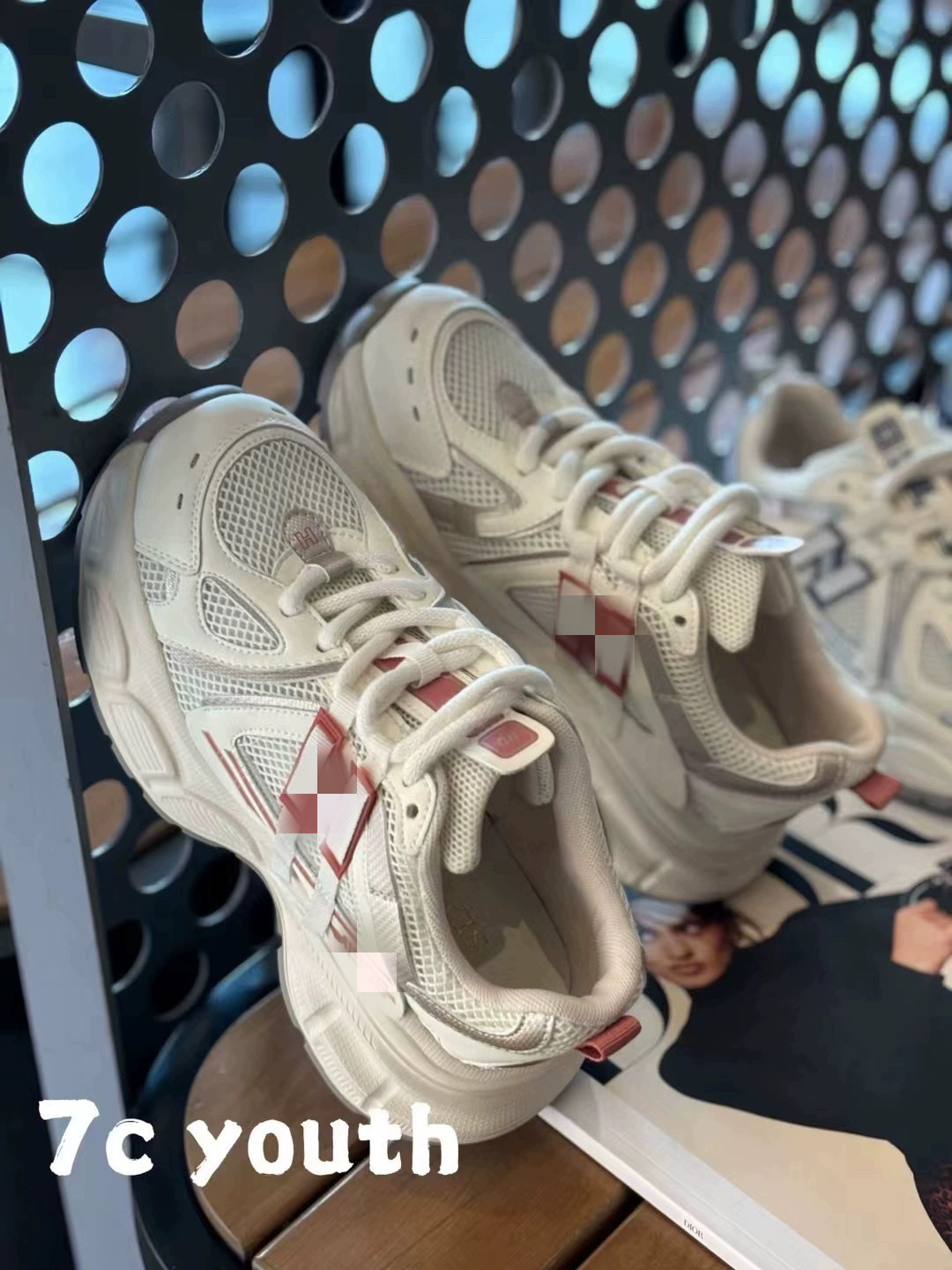 真皮厚底老爹鞋女2025春季新款超轻网面透气明星同款运动休闲鞋子