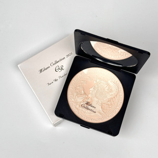 适配天使蜜粉饼盒子2026年版 24g带镜子超薄 粉芯平替盒GR30g药妆版