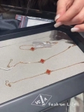 VCA Van Cleef v Teta Cyda Bracelet Одинокий цветочный лес