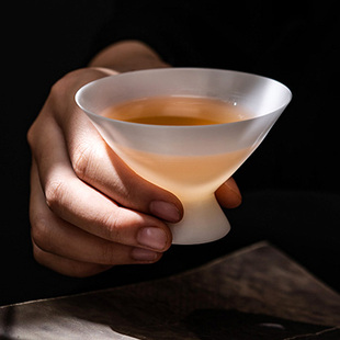 0.30.6mm薄胎斗笠杯中国白陈鹏程德化白瓷茶具泡茶杯羊脂玉瓷礼盒