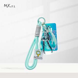 初音未来二次元日系钥匙扣手机挂件可爱桌面立牌摆件动漫周边装饰