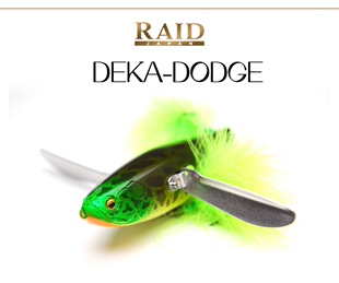 【巴拉咕嗒路亚】RAID DEKA-DODGE 水面大体型爬行饵
