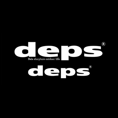 deps字母logo防水贴纸