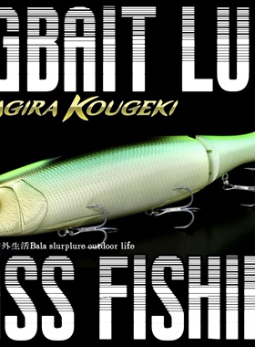 【巴拉咕嗒路亚】deps GIRAGIRA KOUGEKI超大型路亚饵BIG BAIT