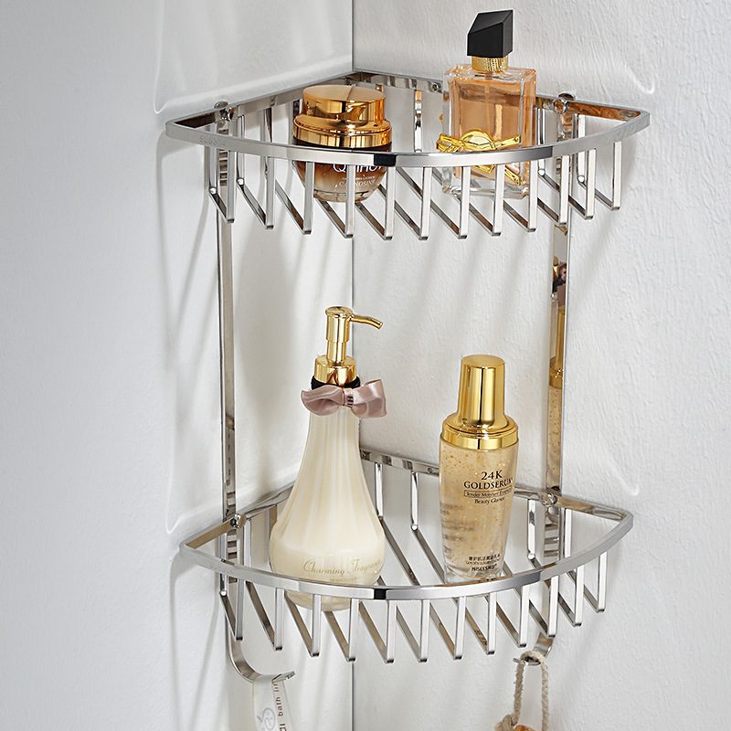 实心网篮方架304不锈钢免打孔