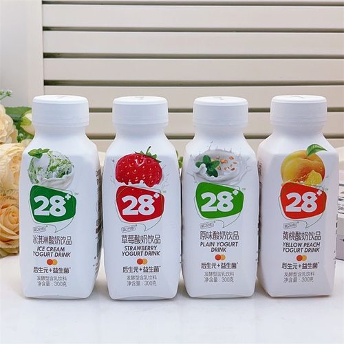 第28街酸奶饮品后生元加益生菌