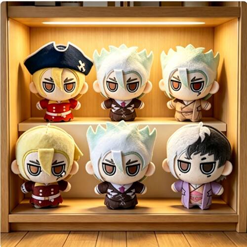 跨境新品Dr. STONE SCIENCE FUTURE 石纪元动画周边玩偶公仔