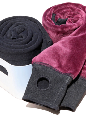 儿童踩脚裤秋冬款加厚加绒女童打底袜宝宝打底裤白色袜裤保暖裤袜