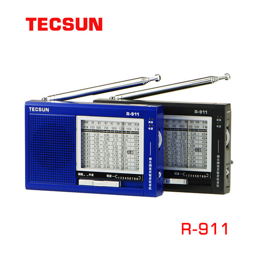 德生收音机R-911小型老人散步用多波段收音机