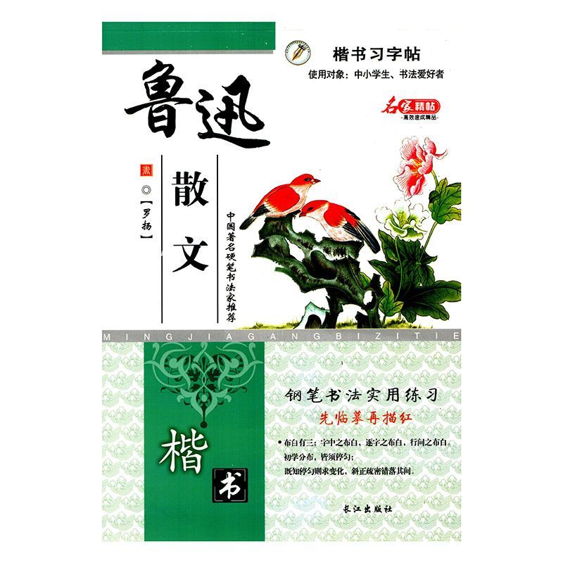中小学生字帖楷书行书钢笔成人临摹儿童练习贴初学者描红临摹本