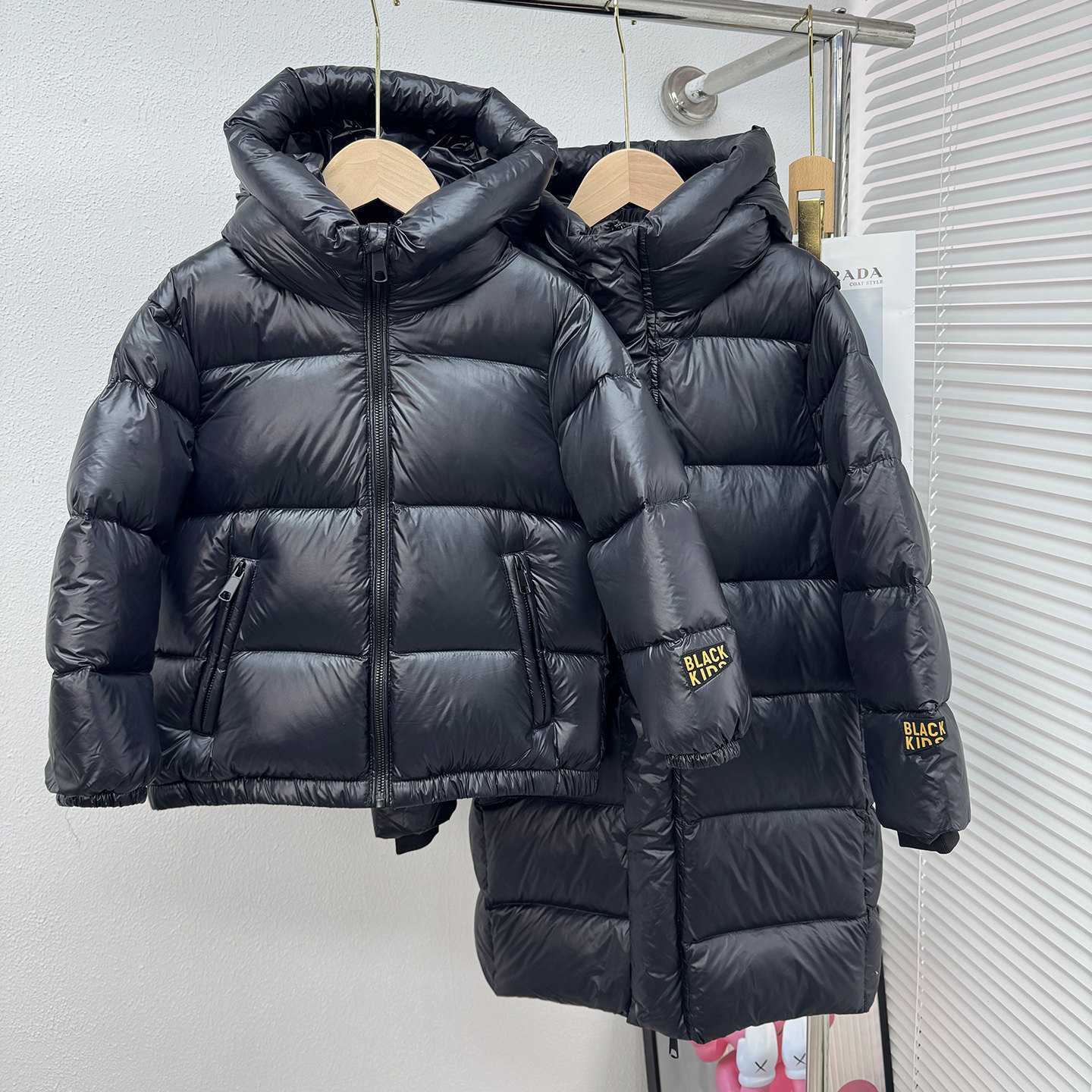 儿童加厚男童女童中大童羽绒服