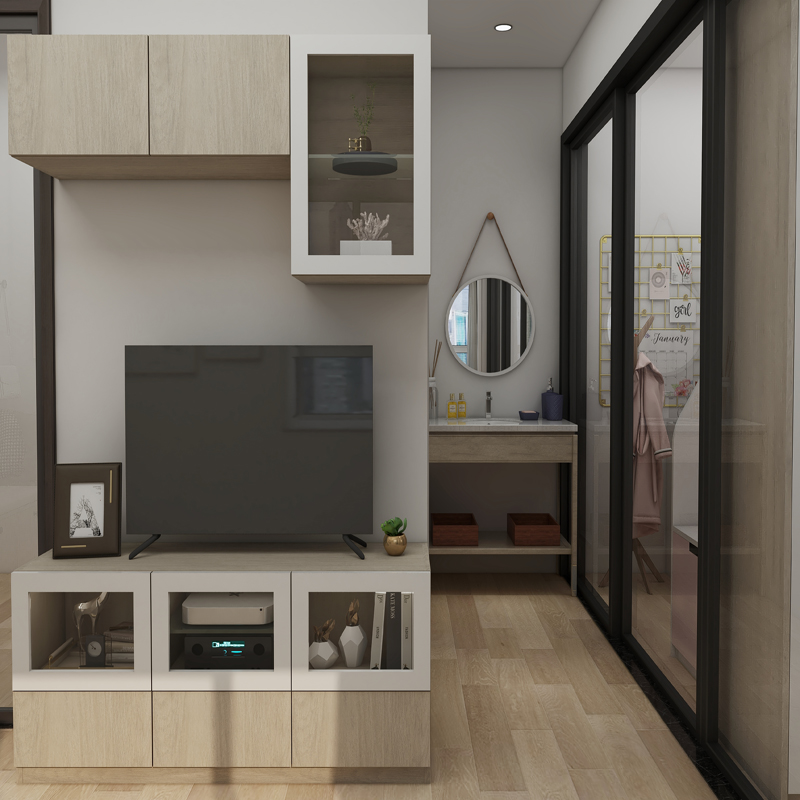 定制简约现代轻奢全屋整体橱柜