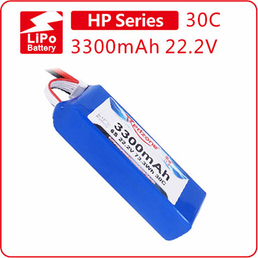 富力电池Redzone lipo 30C 3300mAh 22.2V航模锂电池6S电池固定翼