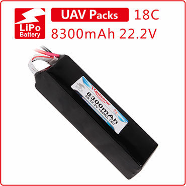 富力电池Redzone lipo 18C 8300mAh 22.2V 植保 航拍电池组6S电池