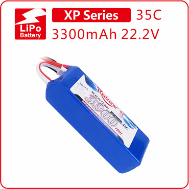 富力电池 Redzone lipo 35C 3300mAh 22.2V 500/600电直电池组6S