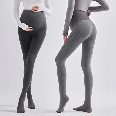 BELLYWEAR孕妇打底裤连袜发热抑菌不勒肚子裤袜秋冬连裤袜外穿