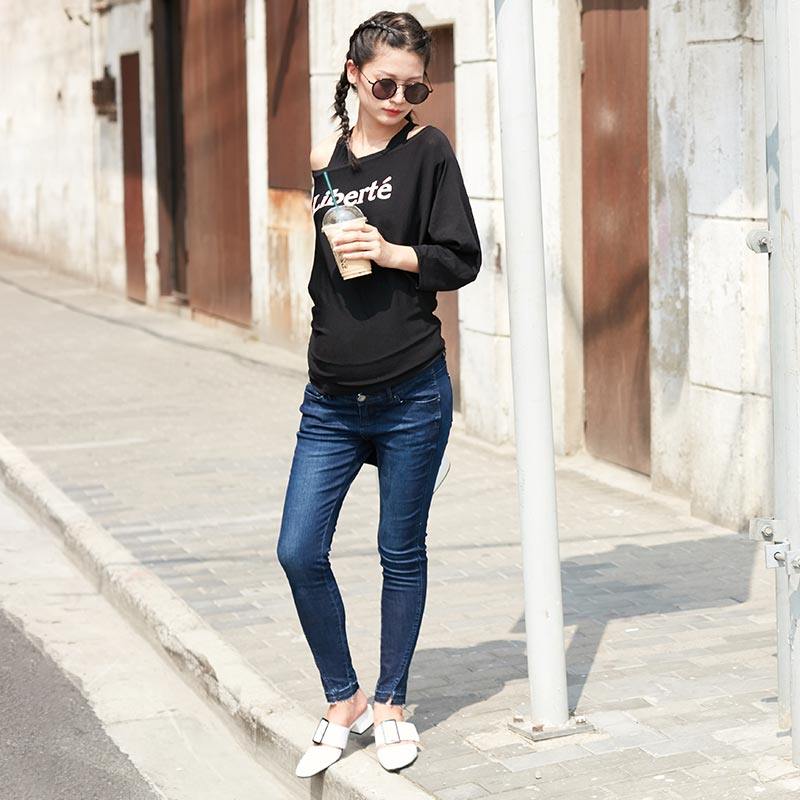 BELLYWEAR 출산복 크로스 가을 패션 캐주얼 신상 레이스업 백 입체 수유 출산복