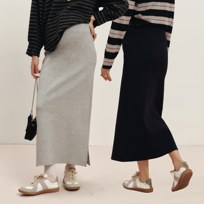 BELLYWEAR高级感直筒宽松半身裙