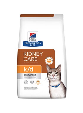行知乐萌希尔斯K/D 肾衰竭  处方猫粮4磅KD 成猫幼猫多省包邮