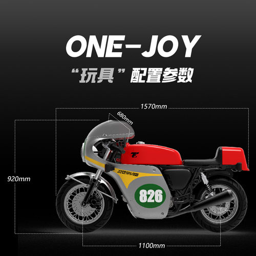 柴特摩托ONEJOY玩具侧板驻车架复仇者525车头风挡外观件头罩侧盖
