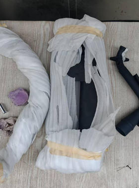 柴特摩托新款博格 排气管本体组件黑色 28E09-MF-01-01