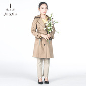 卡其色风衣外套童装 百搭长袖 时尚 小淑女与约翰秋装