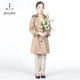 卡其色风衣外套童装 百搭长袖 时尚 小淑女与约翰秋装