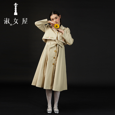 淑女屋官方旗舰店莎翁情史风衣④