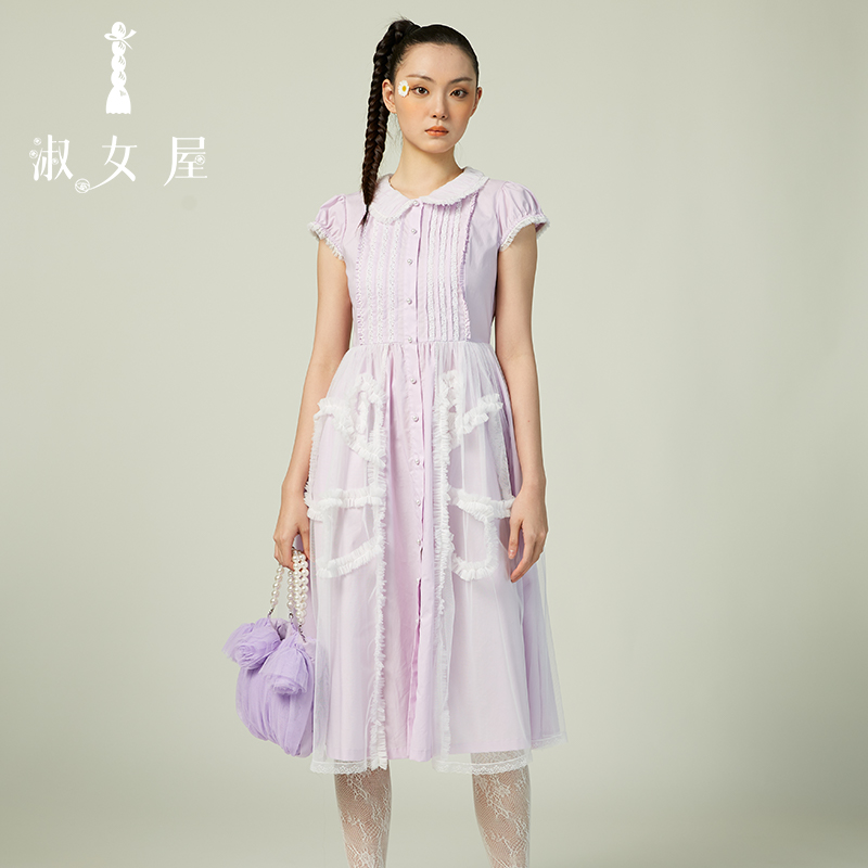 2025新品 跳舞的公主。安娜蝴蝶公主连衣裙