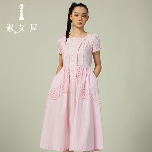2025新品跳舞的公主玲玲泰晤士连衣裙