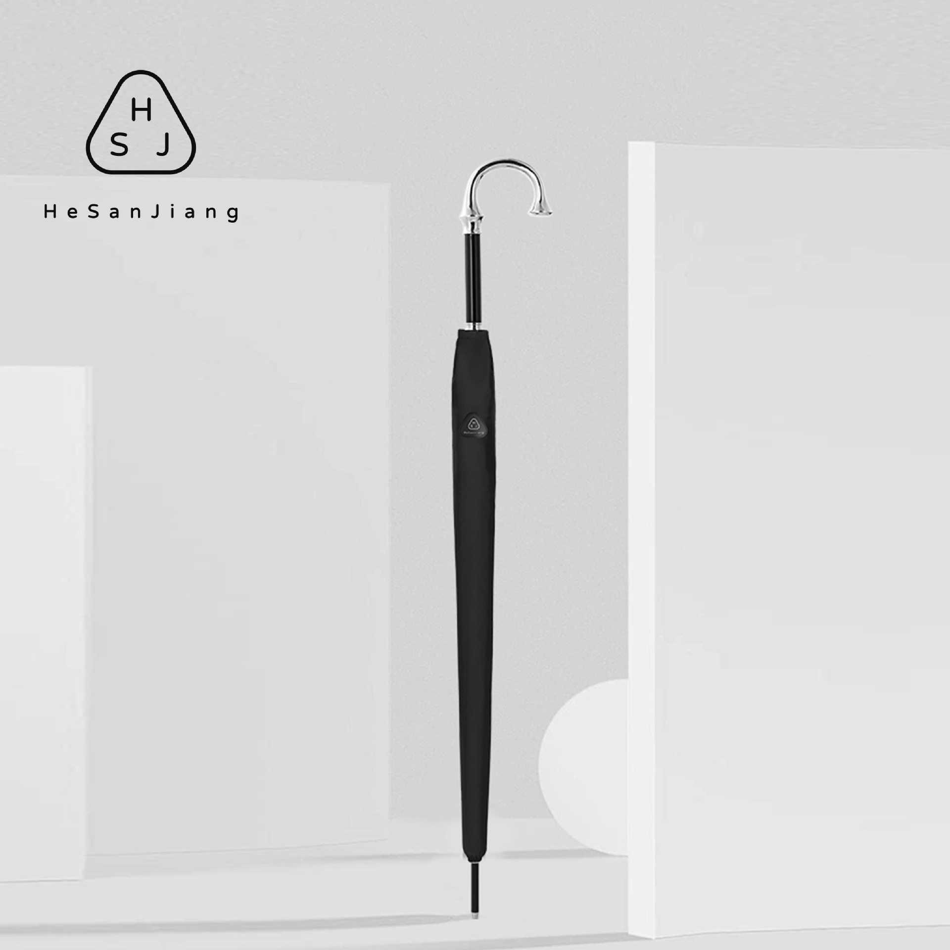 何伞匠高端金属直杆伞长柄雨伞自动开双人防风高尔夫男士商务伞