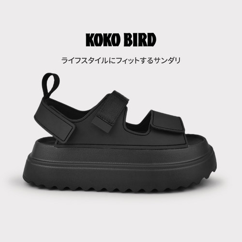 日本KOKOBIDRD女士厚底超轻凉鞋