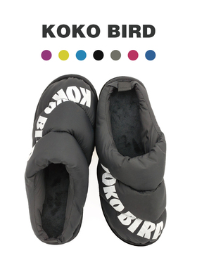 FOOTLIFE情侣款男女款包头字母潮款拖鞋居家室内外穿棉拖鞋