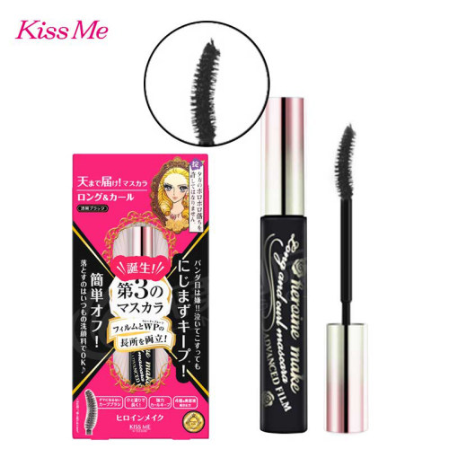 奇士美（kiss me）睫毛膏 花漾美姬泪眼纤长 浓密卷翘防水浓密款