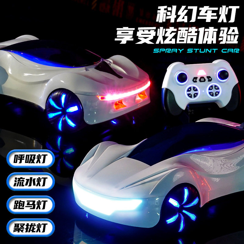 儿童玩具遥控车手势感应双喷跑车漂移四驱车赛车电动遥控汽车男孩